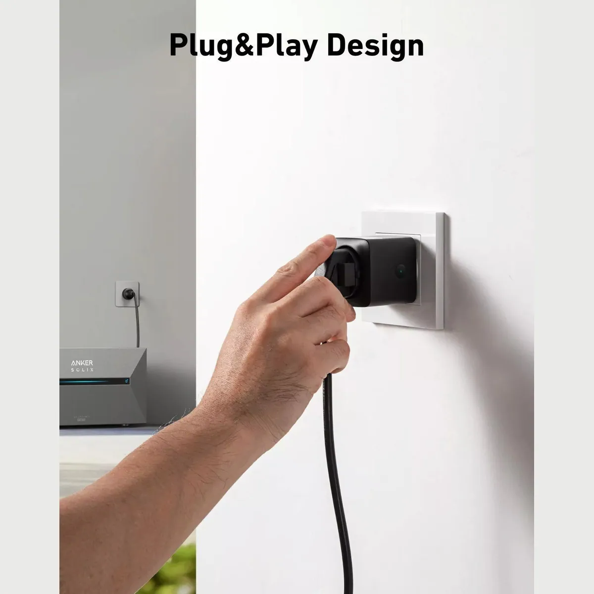 Anker SOLIX Smart Plug, präzise Energieüberwachung, einfache Installation, App-Steuerung 3