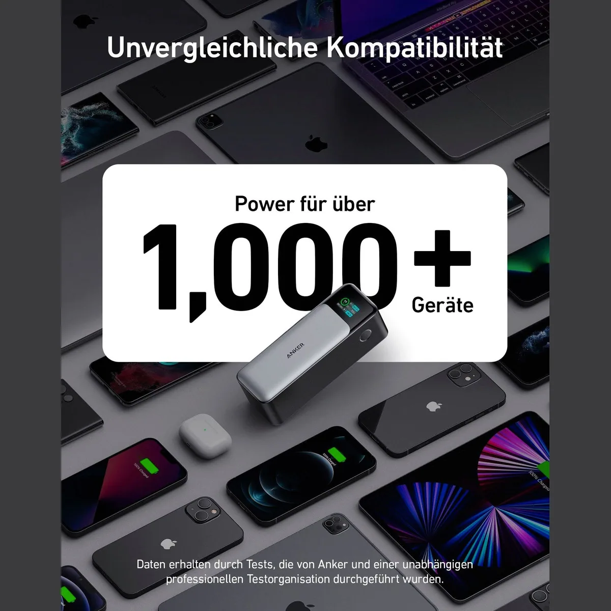 Anker 737 PowerCore 24K Powerbank, 24000 mAh, USB-C & USB-A Ausgänge 4