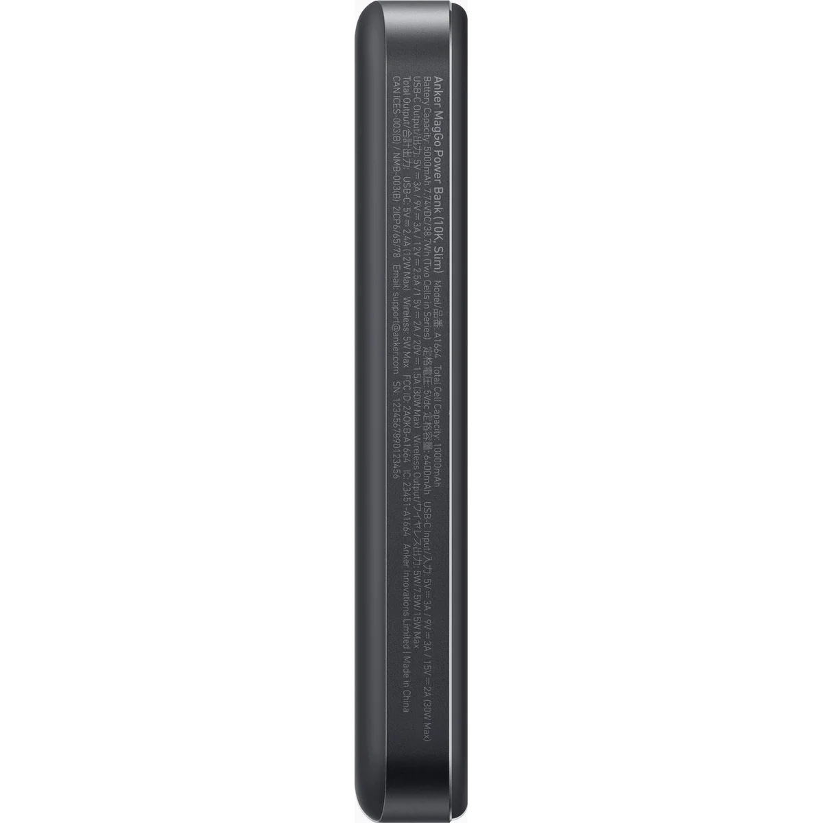 Anker MagGo Powerbank 10000 mAh, schlankes Design, hohe Kapazität, schnelle Ladegeschwindigkeit 3