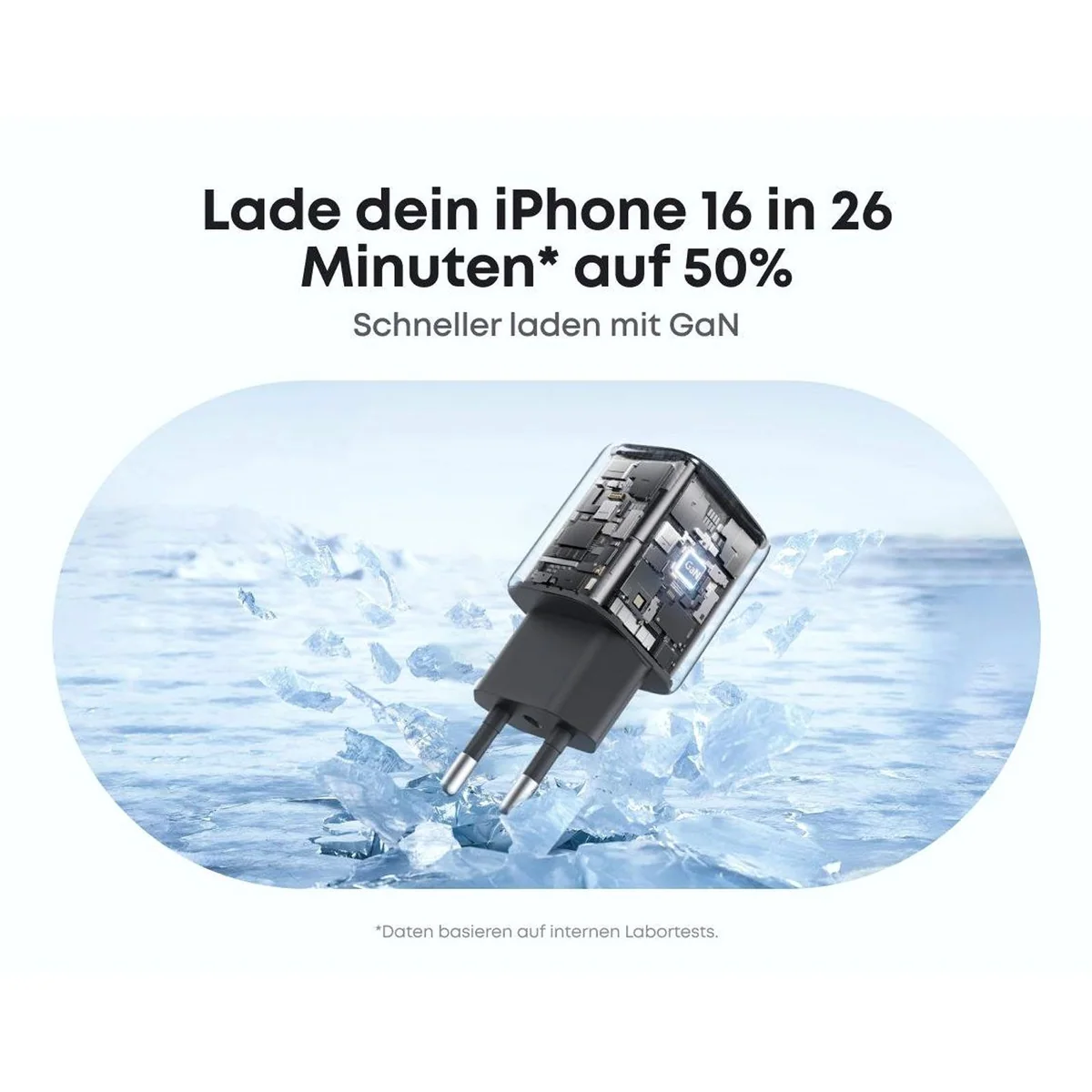 Anker Zolo 30W Ladegerät, PIQ 3.0, Niedrigtemperatur-Technologie 3