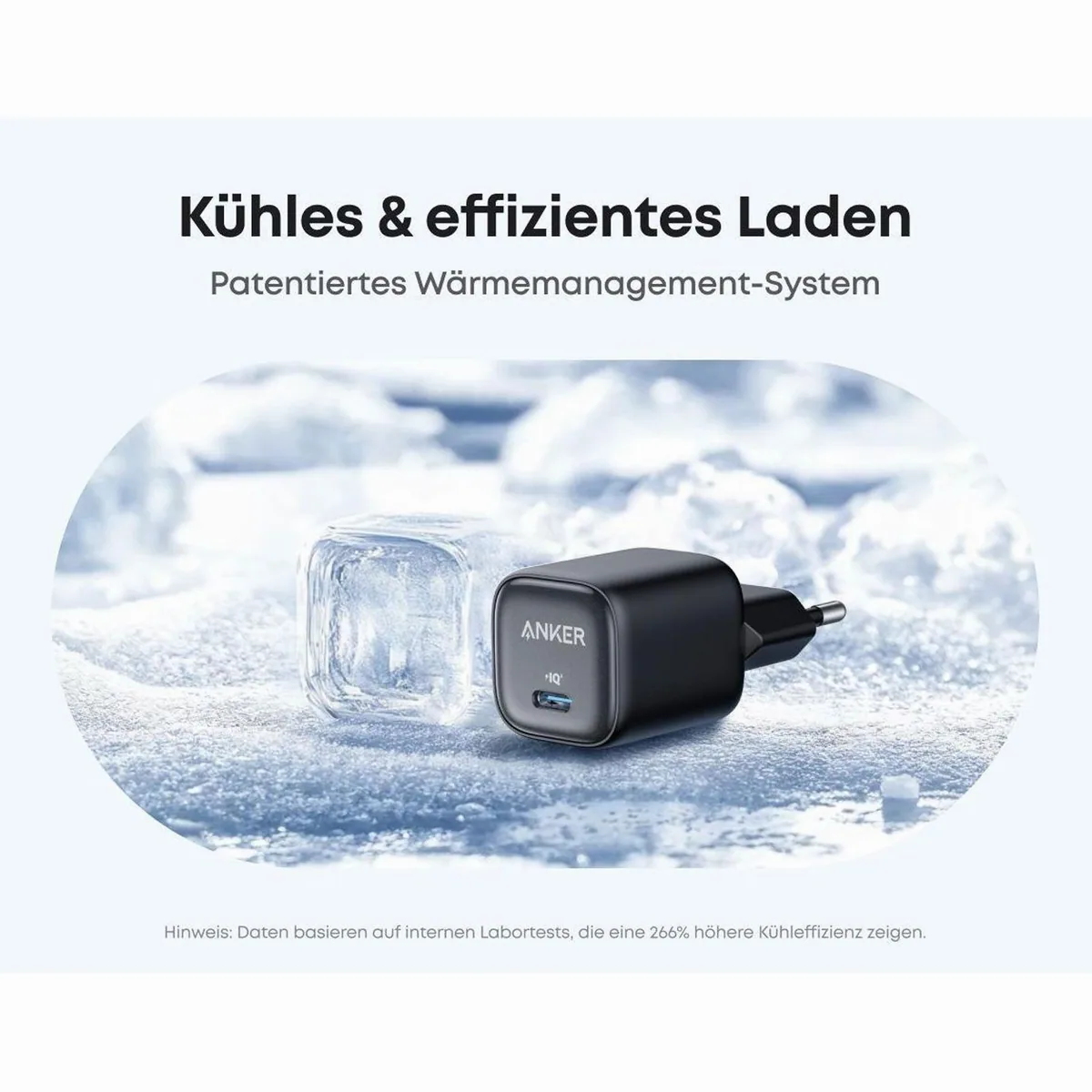 Anker Zolo 30W Ladegerät, PIQ 3.0, Niedrigtemperatur-Technologie 4