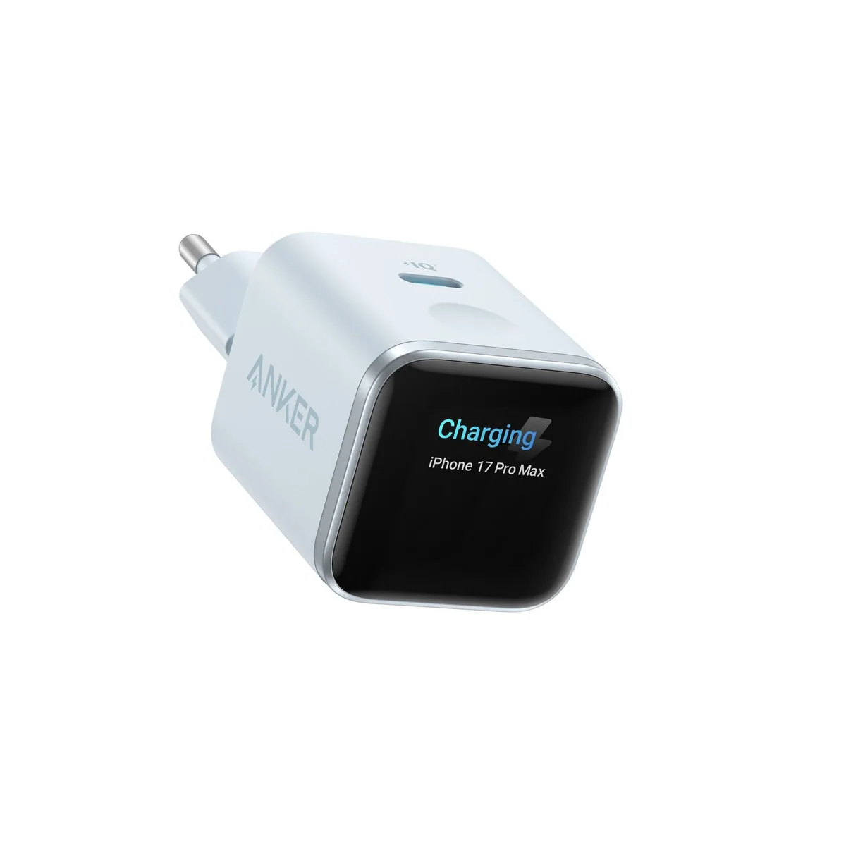 Anker Nano 45W USB-C Ladegerät, Smart Display, kompakt & leicht