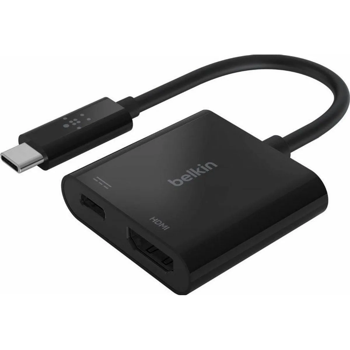 Belkin USB-C auf HDMI-Adapter, 60 W PD, Plug-and-Play, kompakt