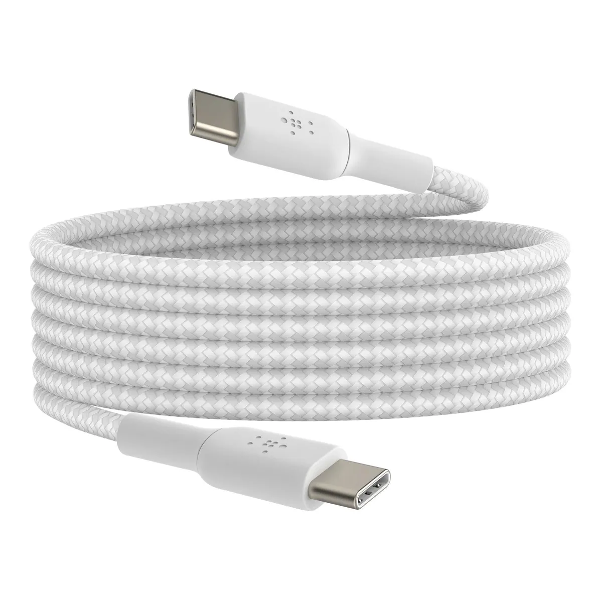 Belkin Geflochtenes BOOST CHARGE USB-Kabel, 200 cm, USB-C / USB-C 4