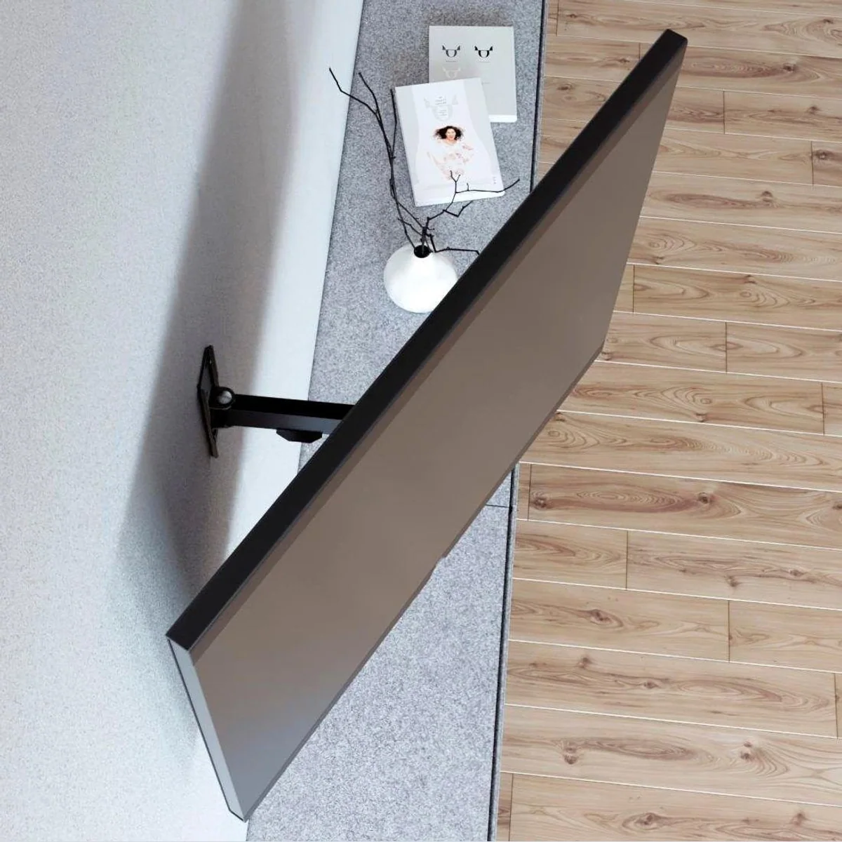 Hama TV-Wandhalterung, schwenkbar und neigbar, 48-122 cm (19"-48"), max. 20 kg 5