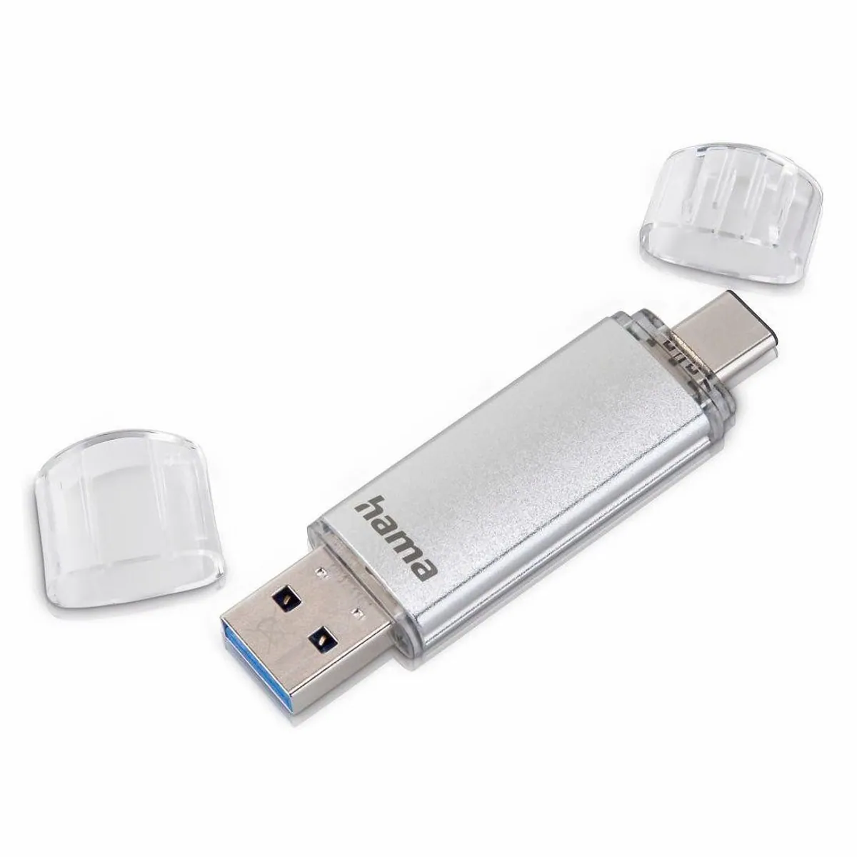 Hama C-Laeta USB-Stick, USB 3.1/3.0, schnelle Übertragung — 16GB-256GB, Typ-C und USB-A