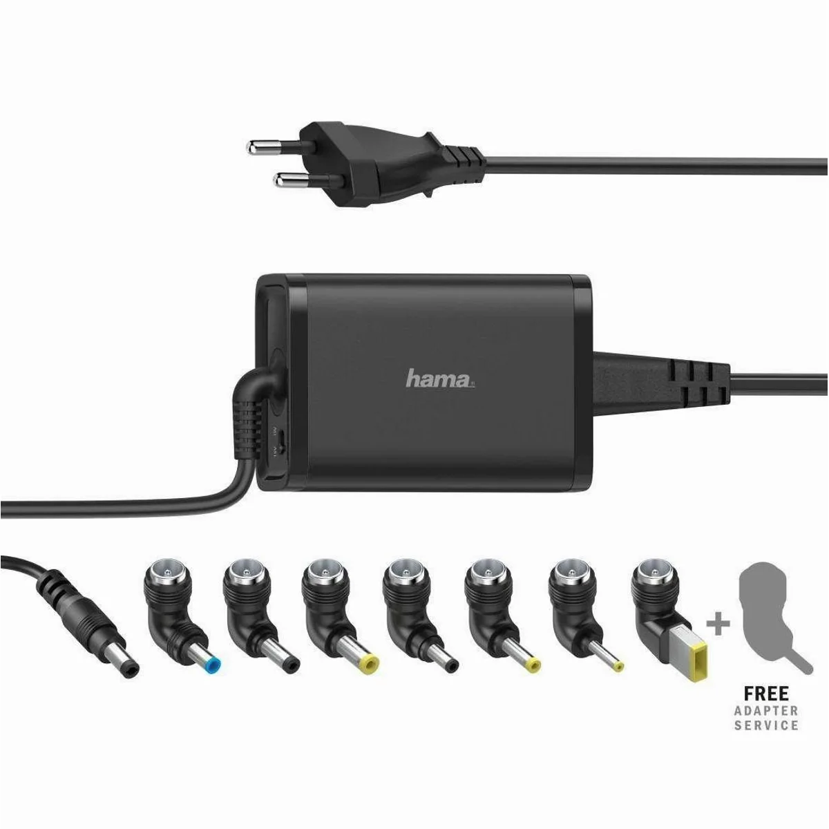 Hama Universal-Notebook-Netzteil, 15-19V/65W, 8 Steckertypen