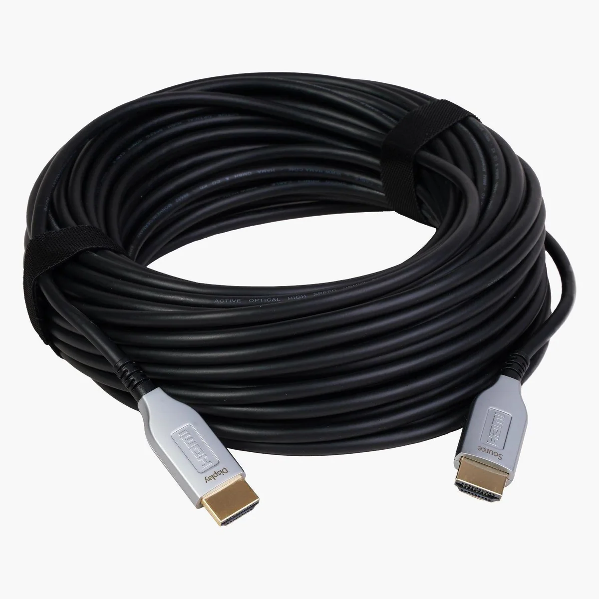 Hama 15m HDMI-Kabel, optisch aktiv, 4K UHD, vergoldete Stecker 3