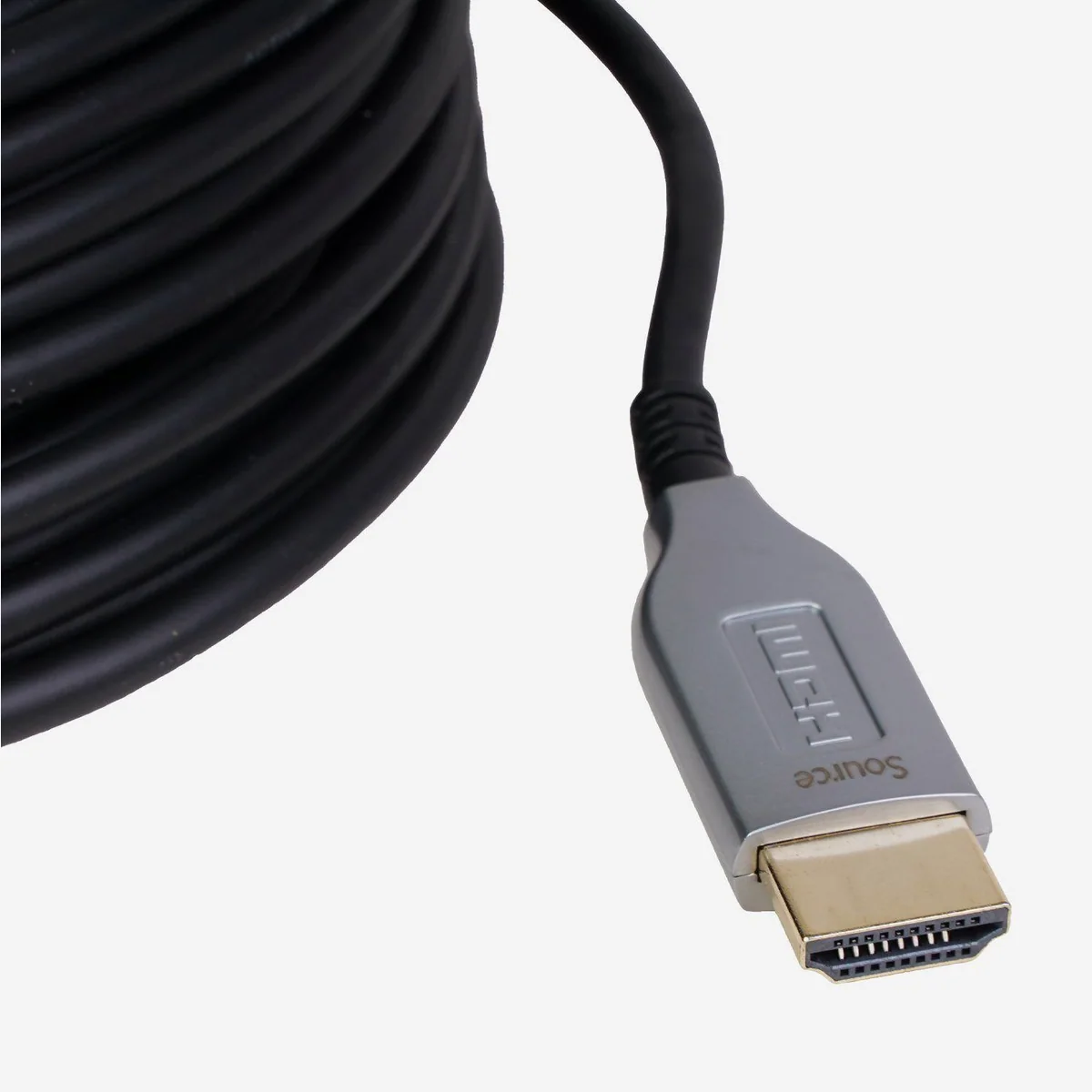 Hama 15m HDMI-Kabel, optisch aktiv, 4K UHD, vergoldete Stecker 4