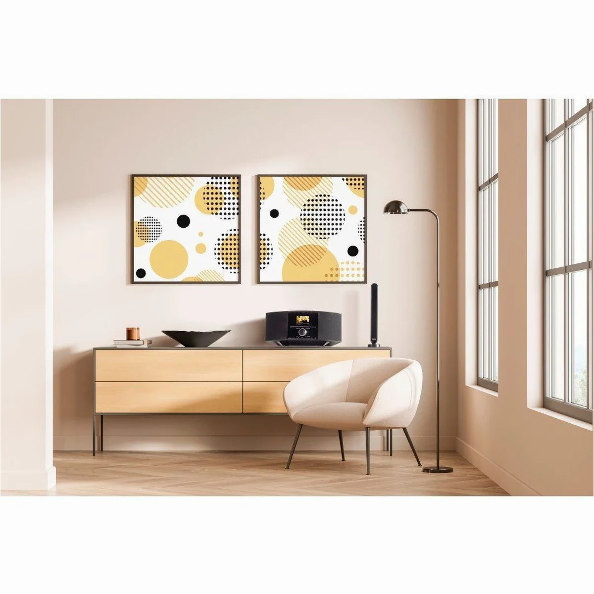 Hama Antenne für DAB+, DAB, UKW, 30 dB Verstärkung, 1,5 m Kabel 4