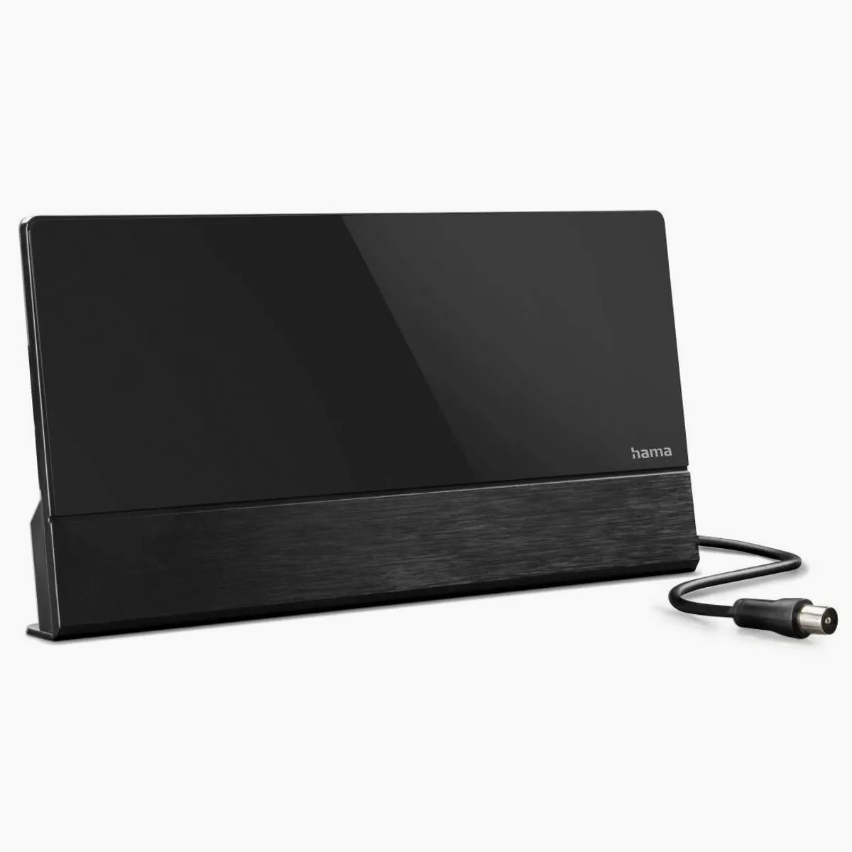 Hama Zimmerantenne, aktiv, für DAB+, DVB-T2, UKW — hoher Signalempfang, flaches Design, integrierter 5G-Filter 2
