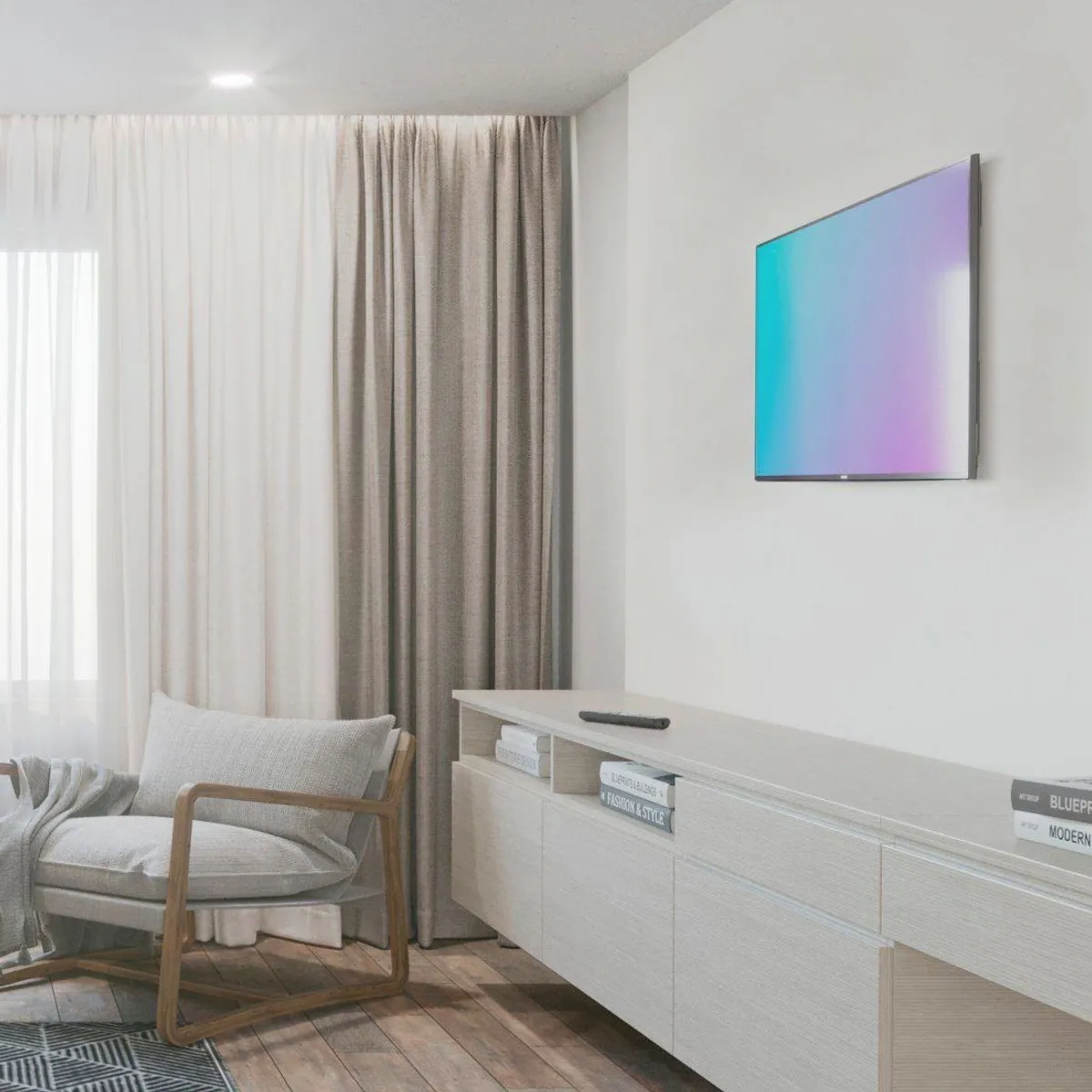 Hama TV-Wandhalterung, für 48-127 cm, Traglast 25 kg, VESA 200x200 5