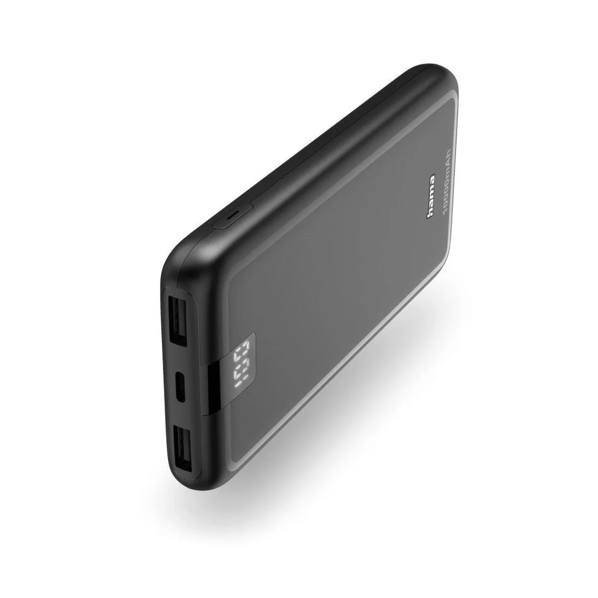 Hama Powerbank, 10000 mAh, 3 Ausgänge: 1x USB-C, 2x USB-A