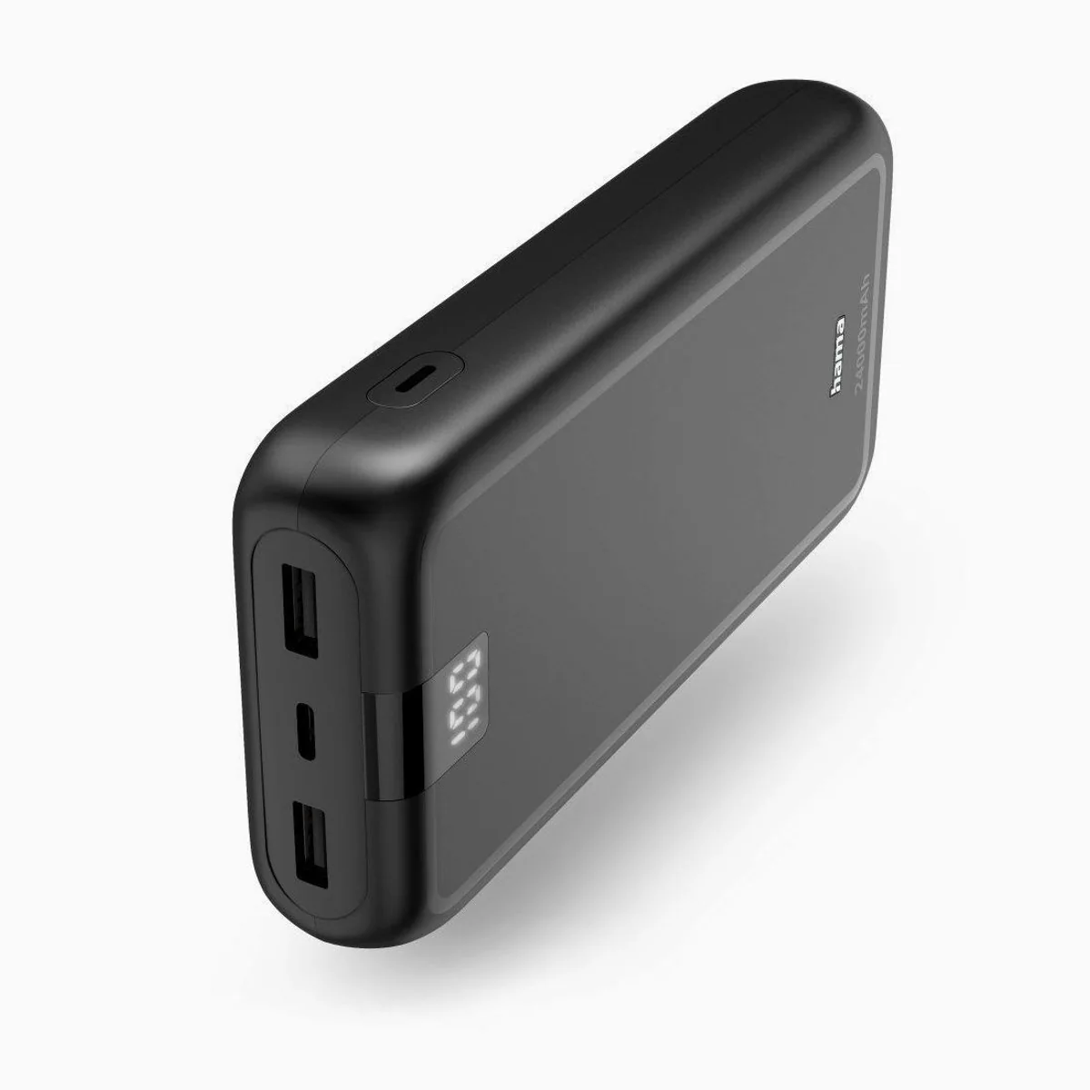 Hama Powerbank 24000 mAh, 3 Ausgänge: 1x USB-C, 2x USB-A