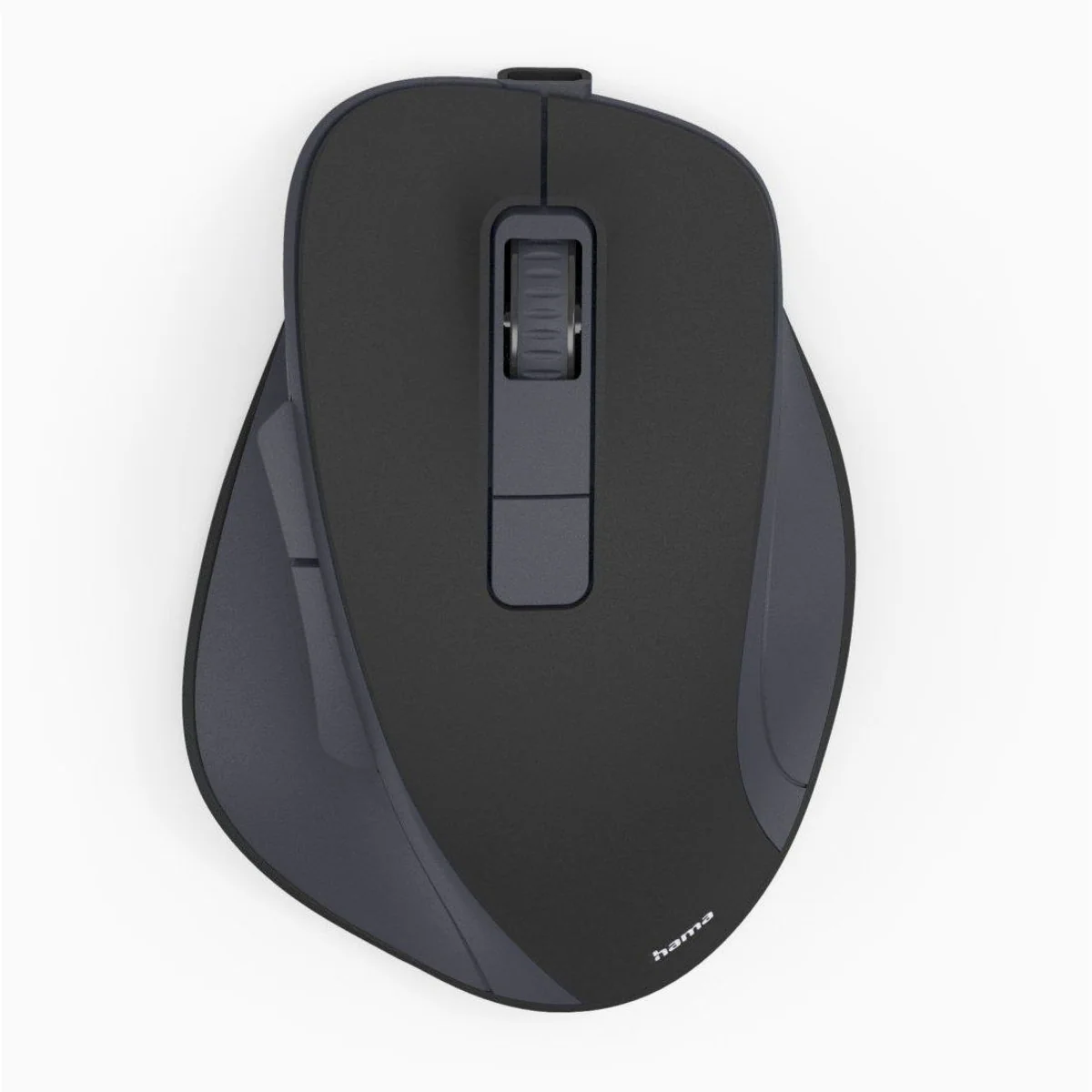 Hama WM-500 Funkmaus, ergonomisch, leise Klicks, integrierter Akku