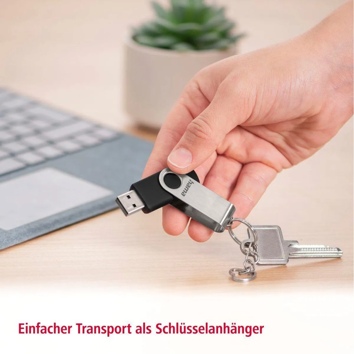 Hama Rotate USB-Stick, 16-128 GB, bis zu 15 MB/s Lesegeschwindigkeit 4