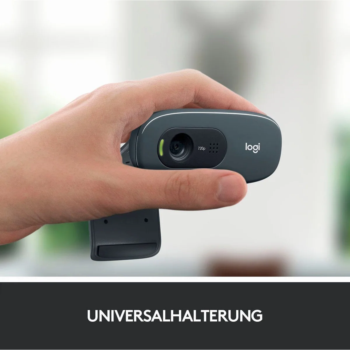 Logitech C270 Webcam, HD-Qualität, 720p Videoauflösung 4