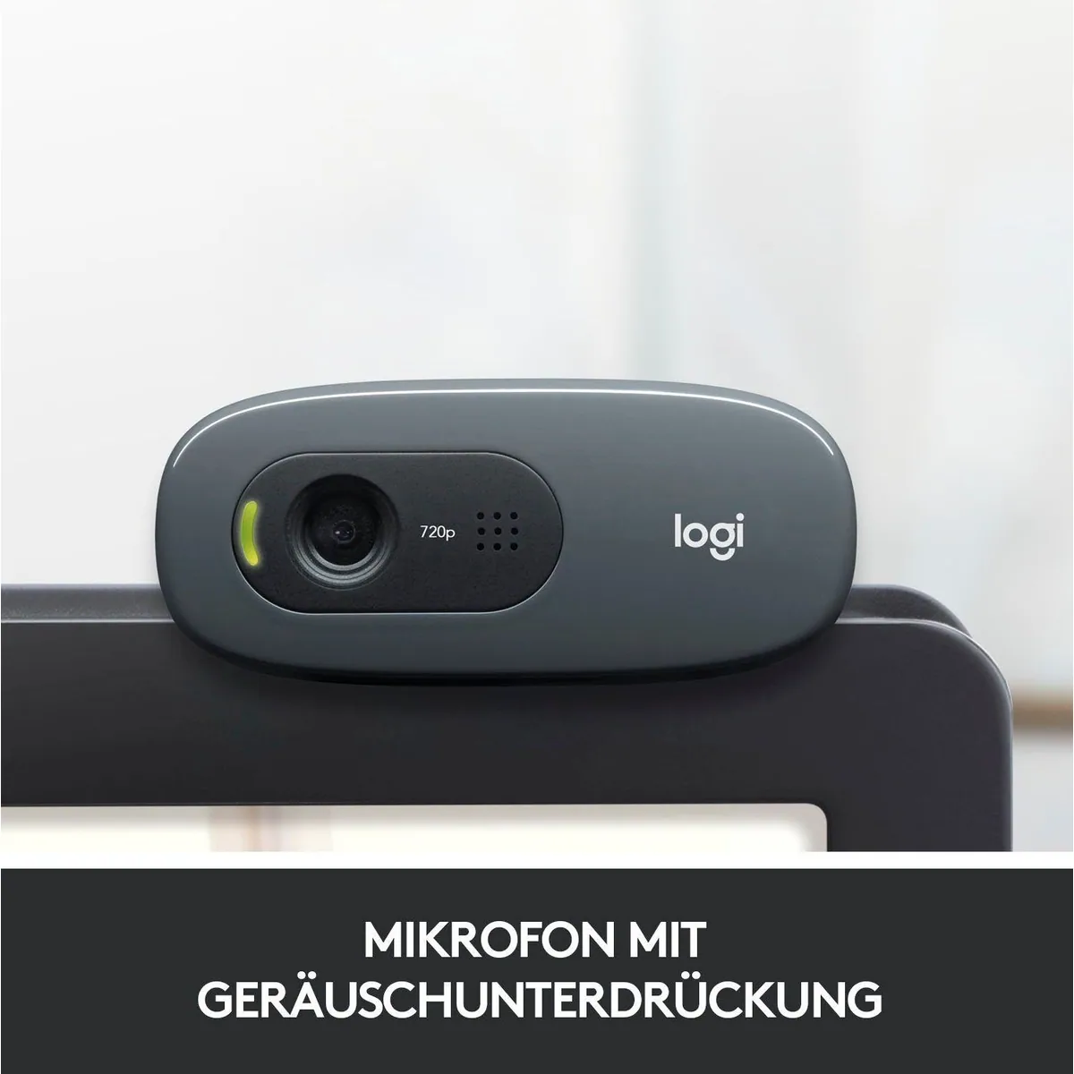 Logitech C270 Webcam, HD-Qualität, 720p Videoauflösung 5