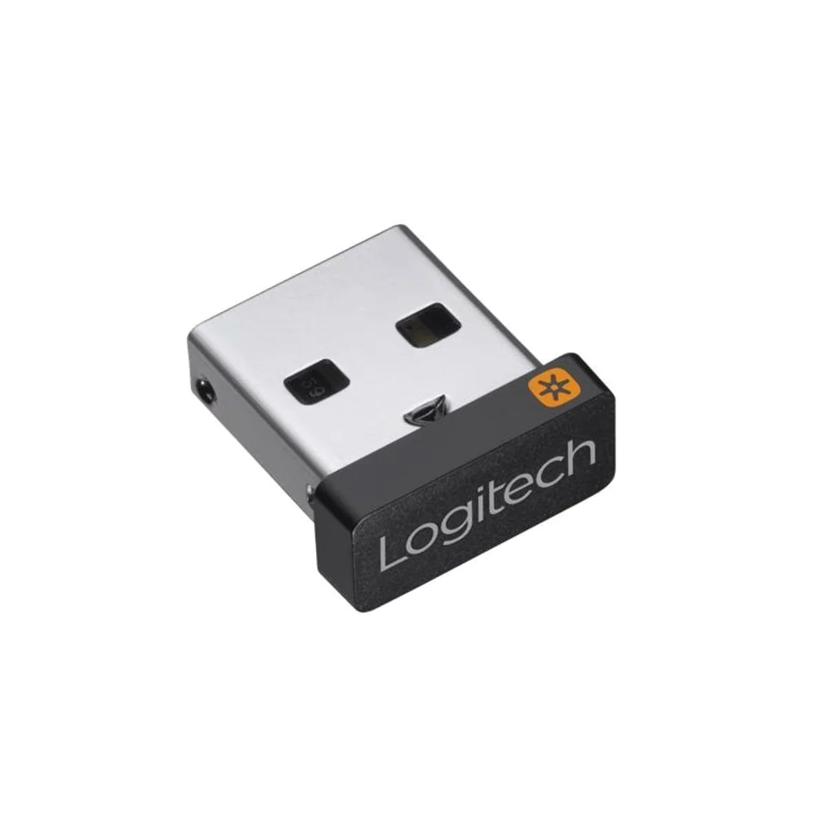 Logitech Unifying Receiver, verbindet bis zu 6 Geräte — kompakt, kabelgebunden, 2,4 GHz Technologie