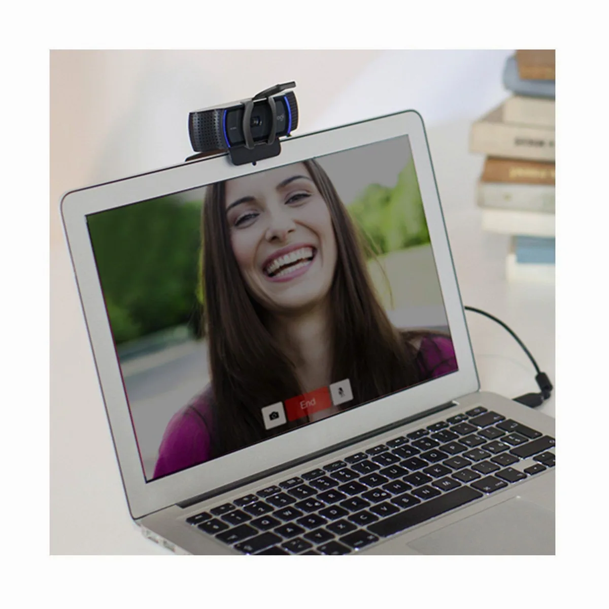 Logitech C920 HD Webcam, Full HD 1080p, Autofokus, Stereo-Mikrofone 5