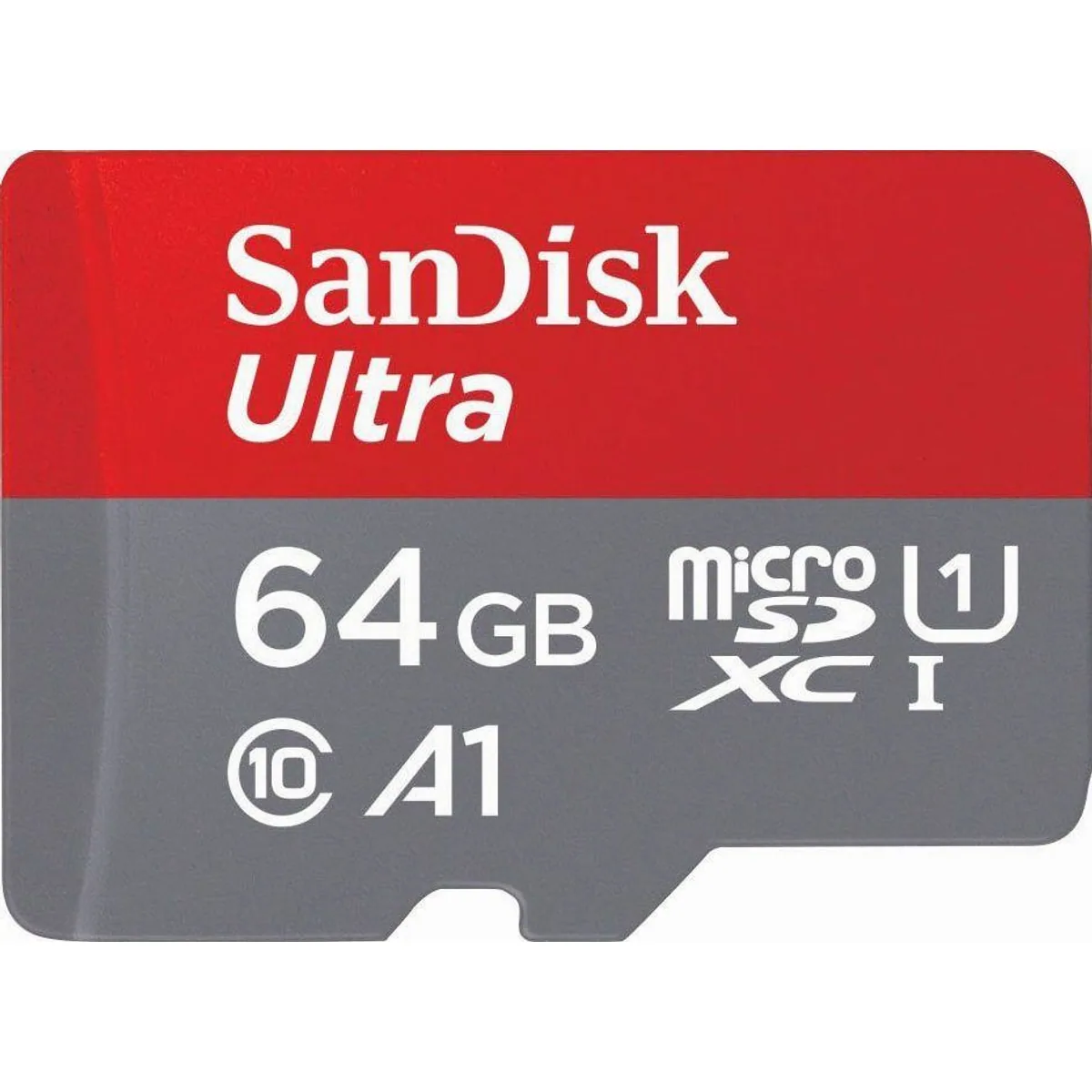 SanDisk Ultra microSDXC Speicherkarte 64 GB, Class 10, Adapter