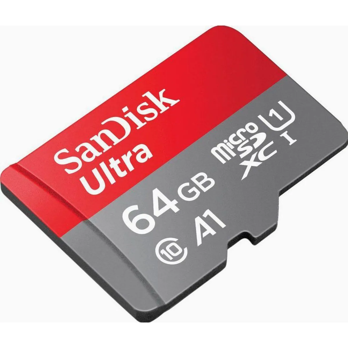 SanDisk Ultra microSDXC Speicherkarte 64 GB, Class 10, Adapter 2