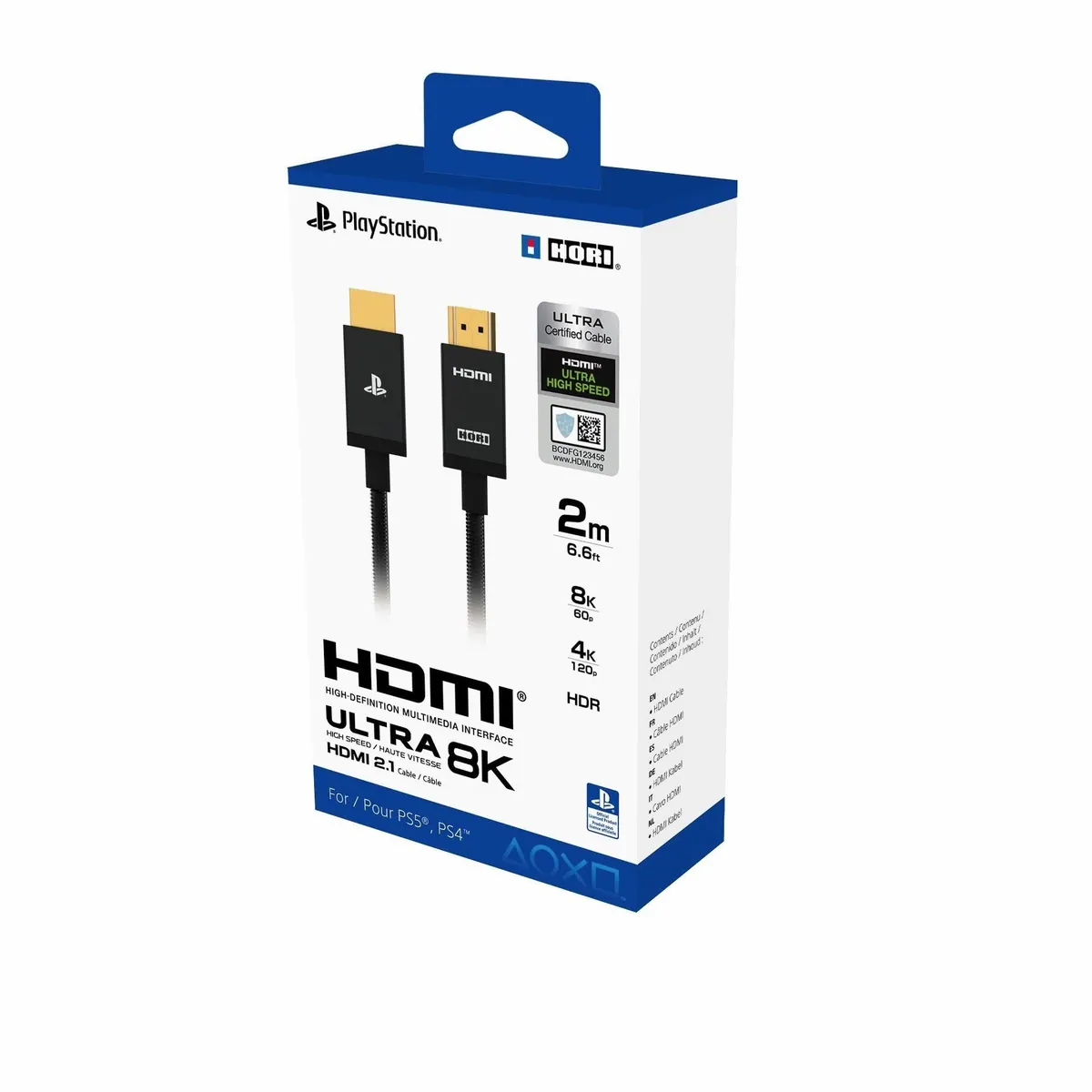 Sony Ultra High Speed 8K HDMI 2.1 Kabel, 2 Meter, hohe Bandbreite 3